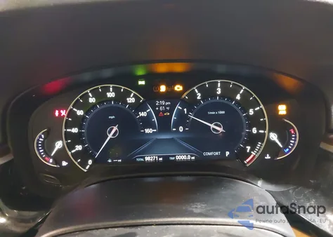 2017 BMW 530I xDrive из США, поврежденный, VIN WBAJA7C35HG905673